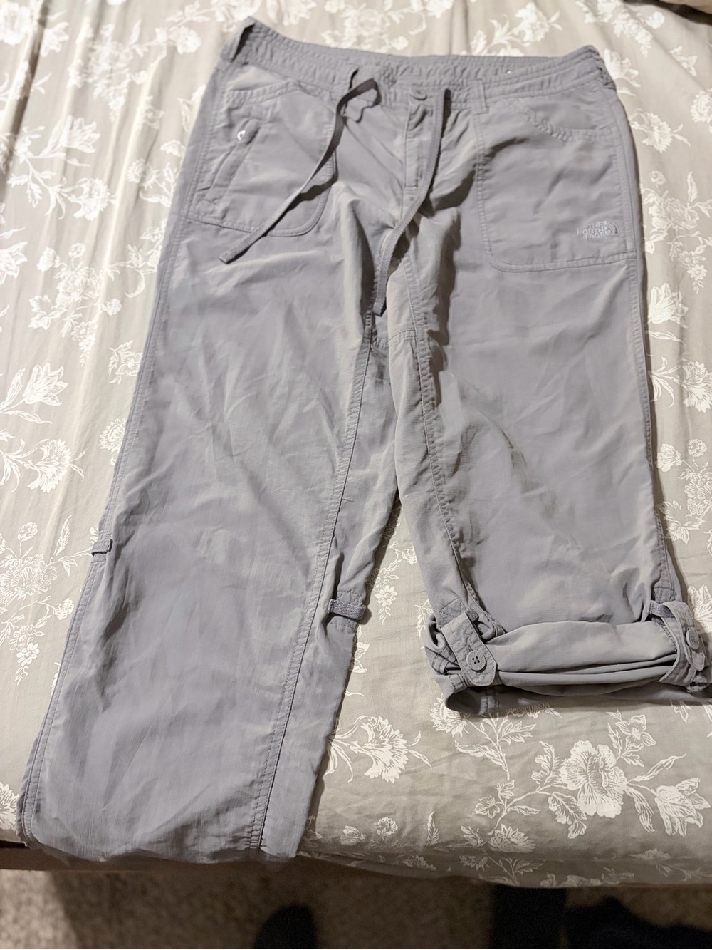 The North Face Women's Straight Leg Light Gray Utility Pants